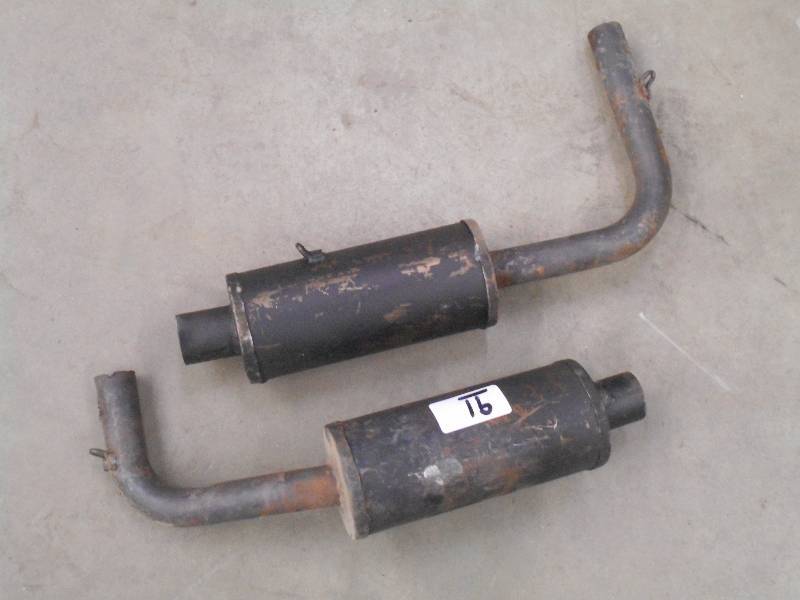 lot 91 image: Set Of Unknown Exhaust Pipes ...