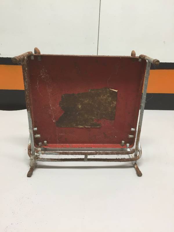 VINTAGE CHILDS METAL FOLDING  CHAIR