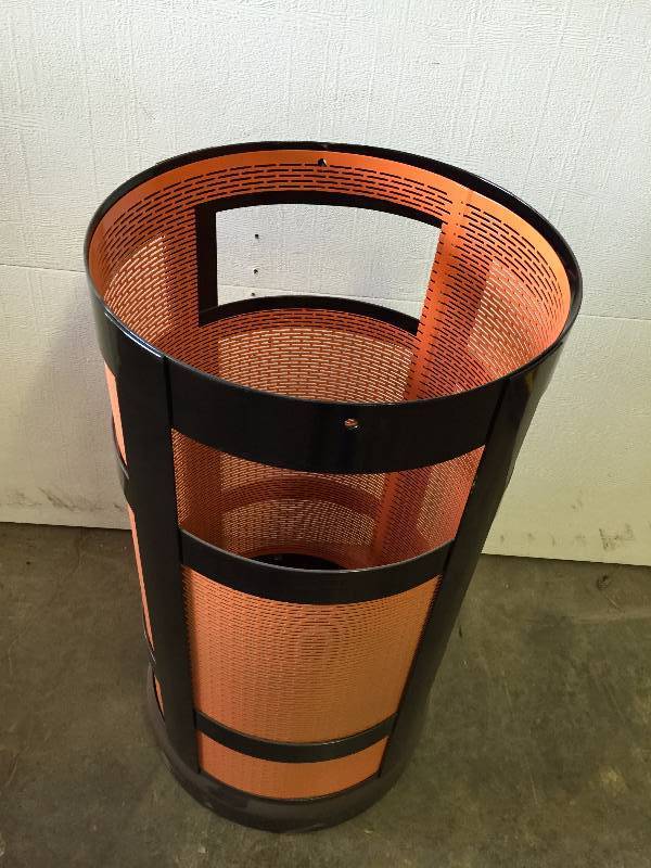 HARLEY DAVIDSON COLORED TRASH CAN