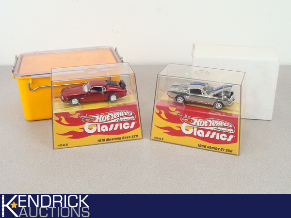lot 3 image: 2 MINT in Box 143 Scale 2003 Hot Wheels American Classics