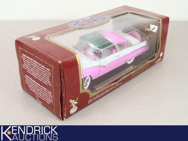 lot 28 image: MIB Road Legends 118 Scale 1955 Ford Fairlane Crown Victoria