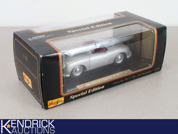 lot 36 image: MIB Maisto Special Edition 118 Scale 1948 Porsche No. 1 Typ 356 Roadster