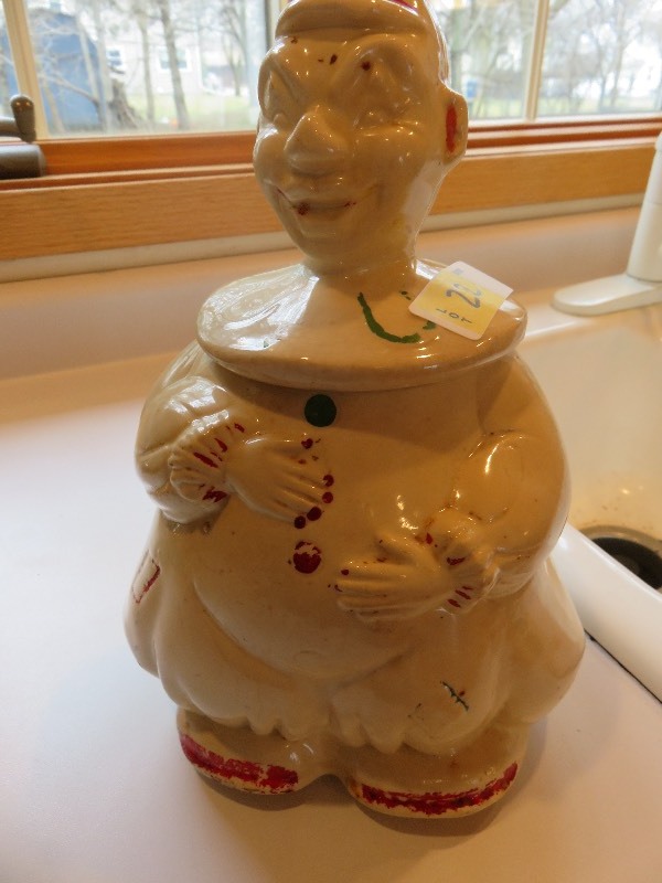 Vintage Clown Cookie jar