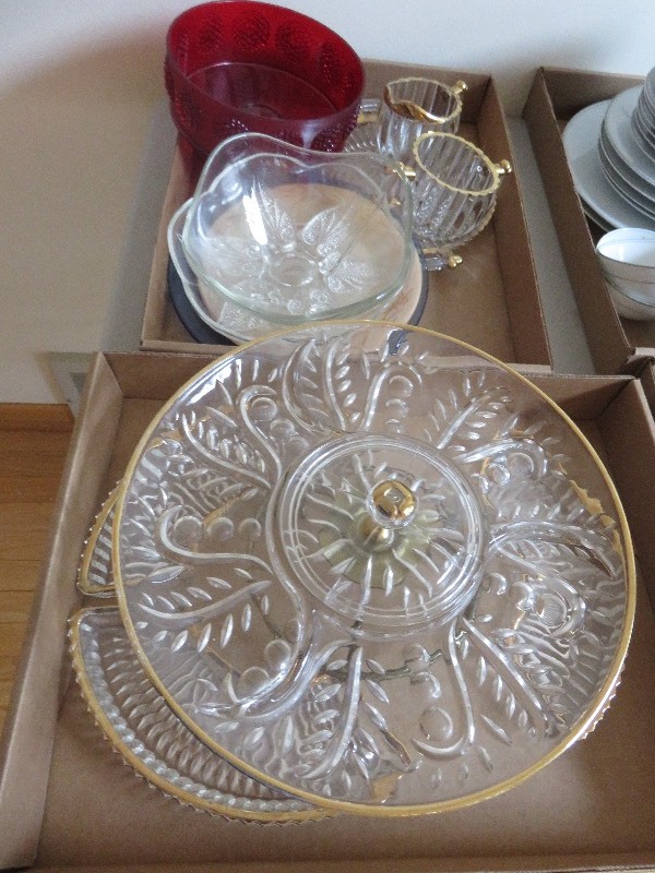 cut glass dishes