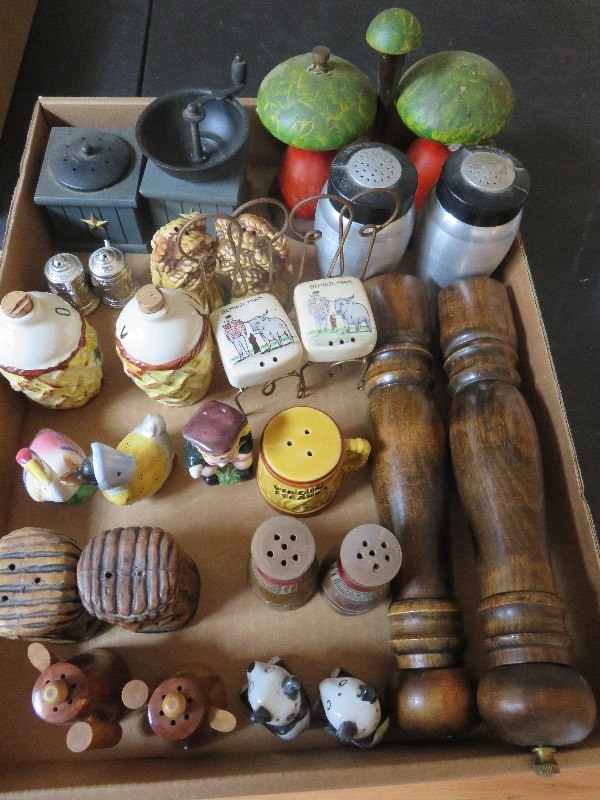 Vintage Salt and Pepper Shakers