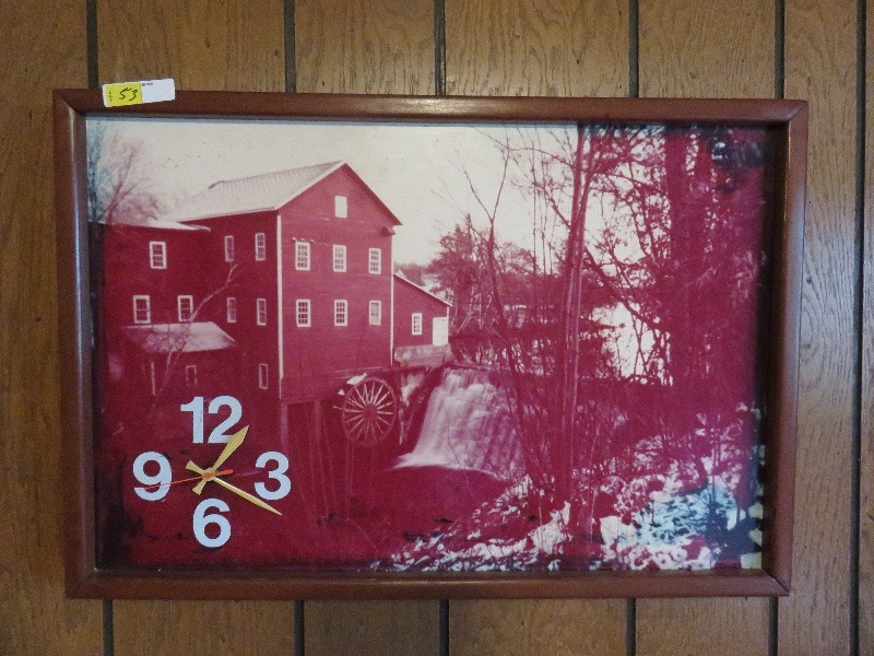 Large vintage wall clock