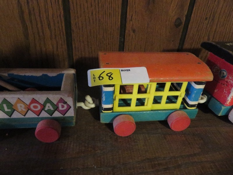 Fisher Price Wooden Train