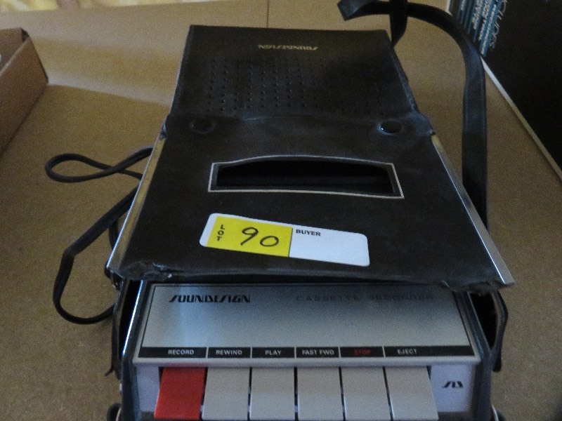Sound Design Cassette Recorder