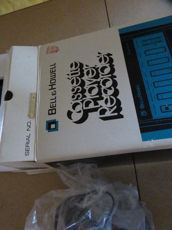 Bell and Howell Cassette playerrecorder