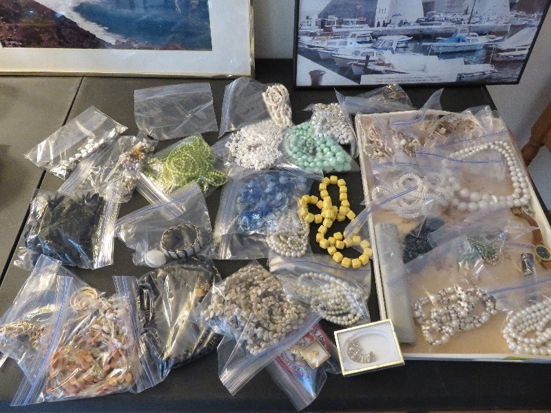 Huge lot of costume jewelry