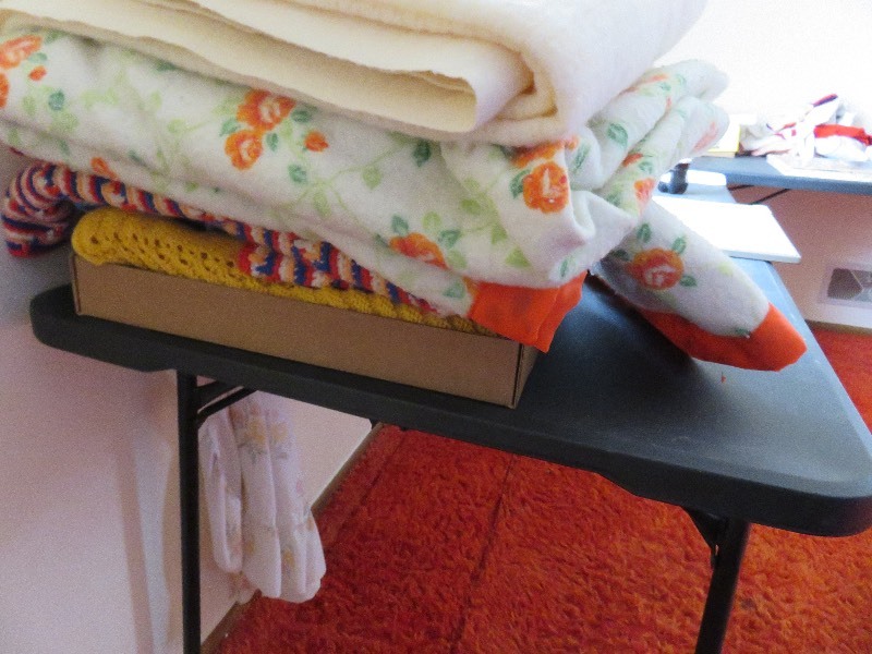 Corcheted blankets