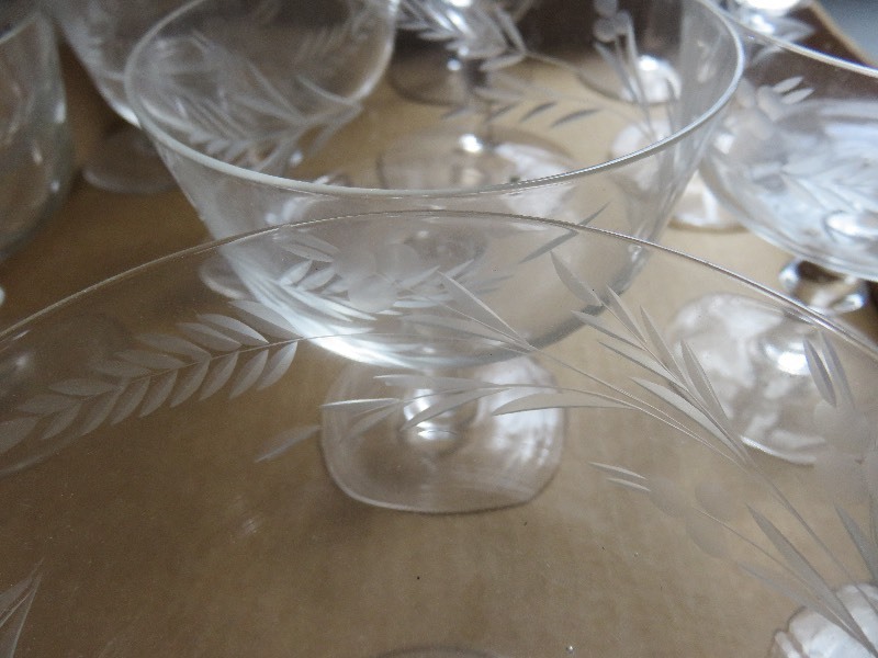 Vintage stemware