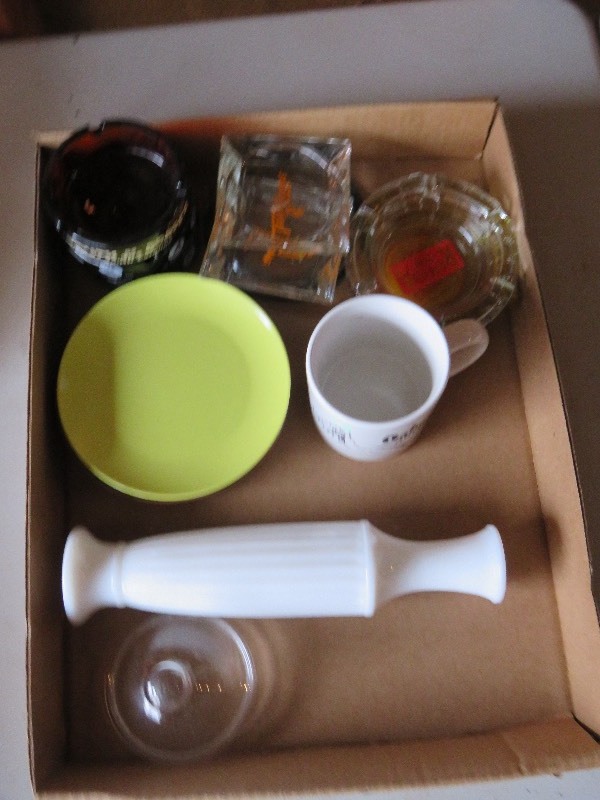 Ashtrays and more
