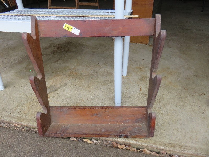 wood gun rack