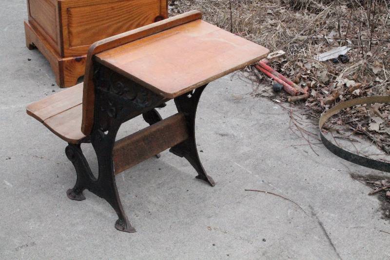 Vintage School Desk