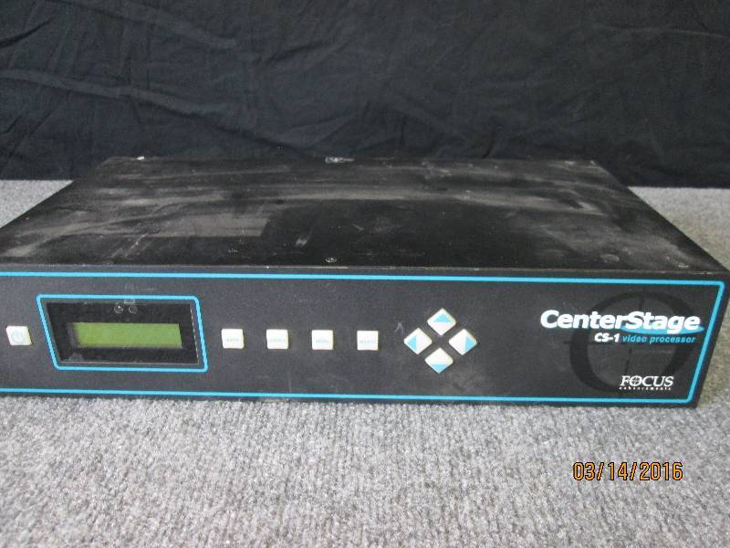 lot 5 image: Center Stage CS-1 video processor p...
