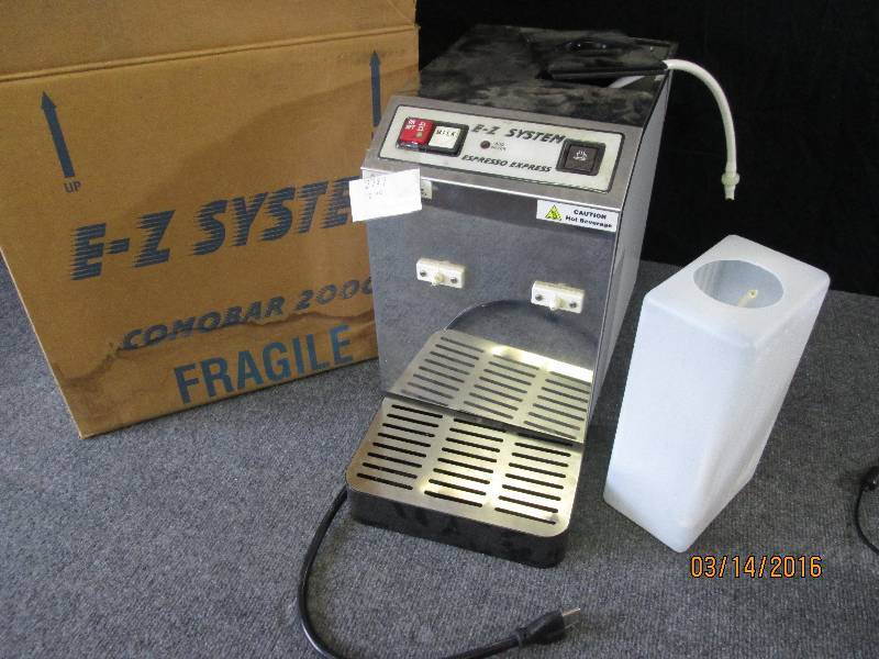 lot 8 image: E-Z System espresso express machine...