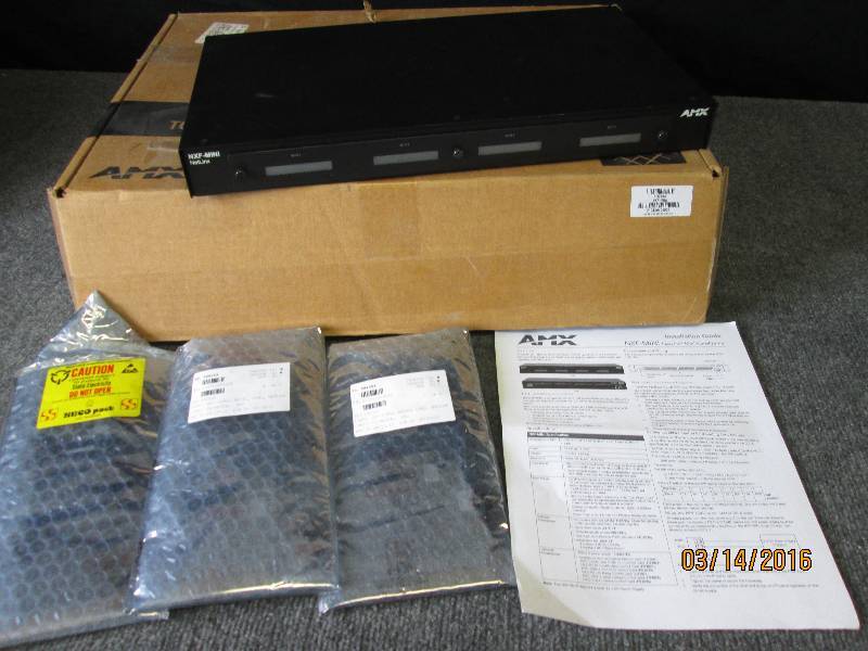 lot 25 image: AMX NetLinx Mini-card frame, model ...