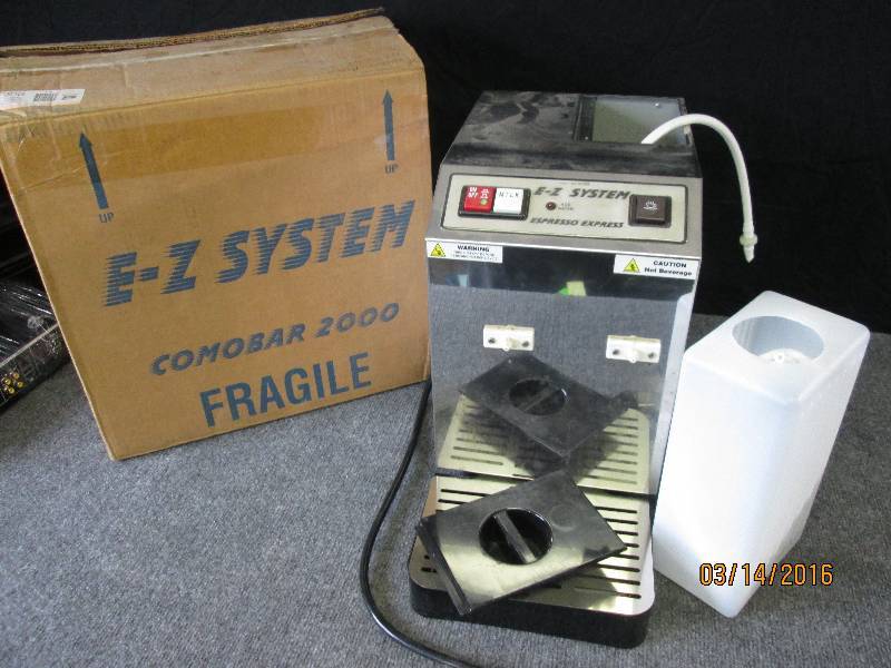 lot 37 image: E-Z System espresso express machine...