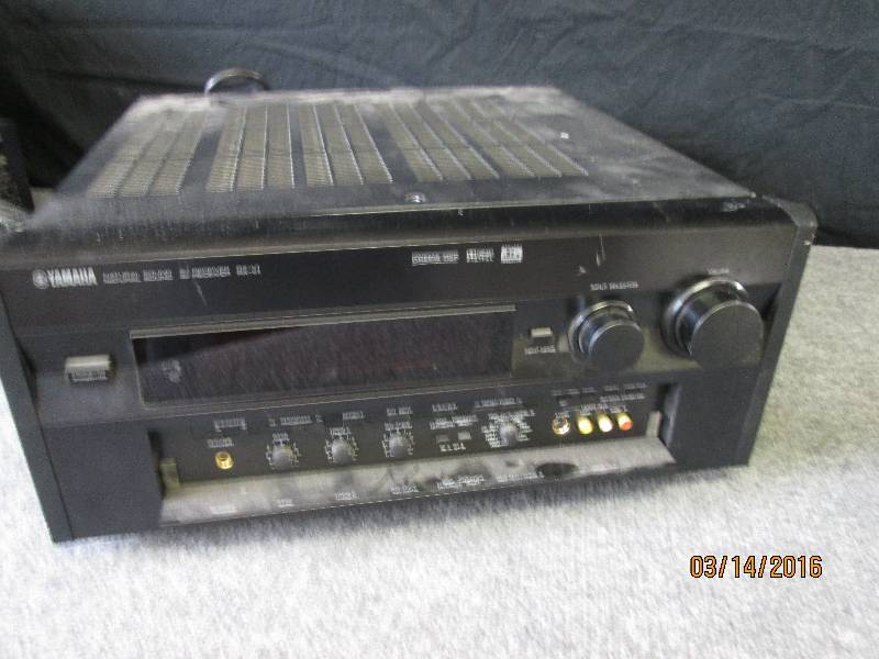 lot 38 image: Yamaha Natural Sound AV receiver RX...