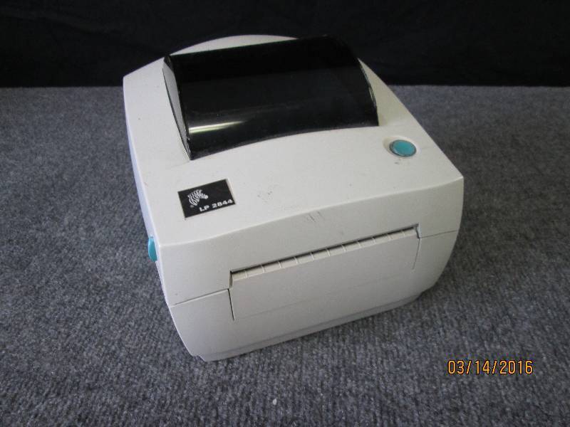 lot 48 image: Zebra Technologies LP2844 printer, ...
