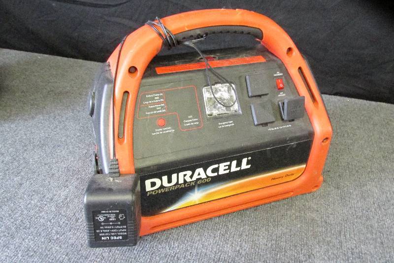 lot 74 image: Duracell powerpack 600 power statio...