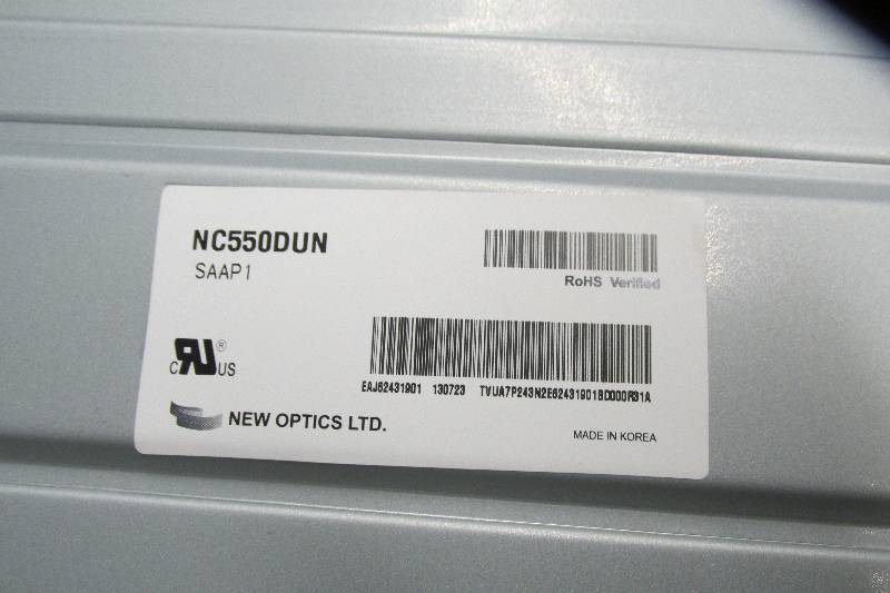 lot 125 image: LG 55 LCD screen, SVC Module PN ...
