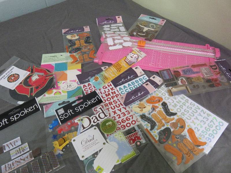 Scrapbooking items