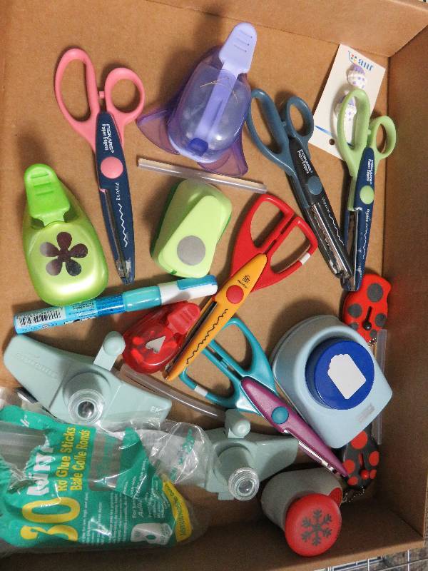 Scrapbooking scissors and more