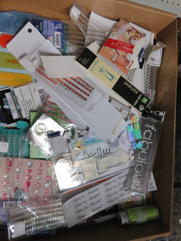 Scrapbooking supplies