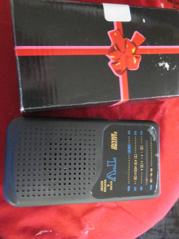 ElectroBand TV Sound and Weather report radio