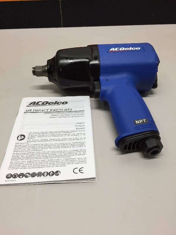 lot 6 image: AC DELCO 12 COMPOSITE IMPACT WRENCH