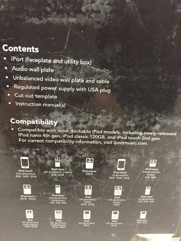 lot 37 image: I PORT DIGITAL MEDIA SYSTEM FOR IPOD