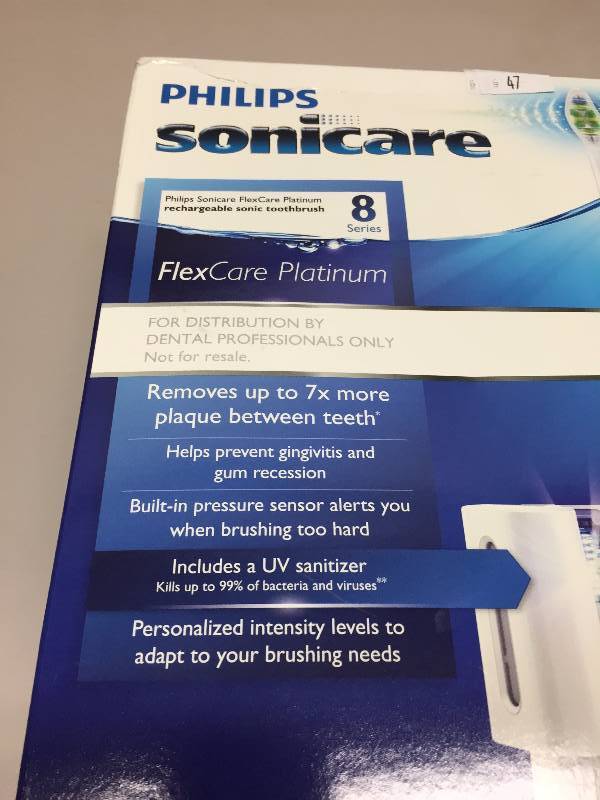 lot 47 image: PHILIPS SONICARE, RECHARGEABLE SONIC TOOTH BRUSH