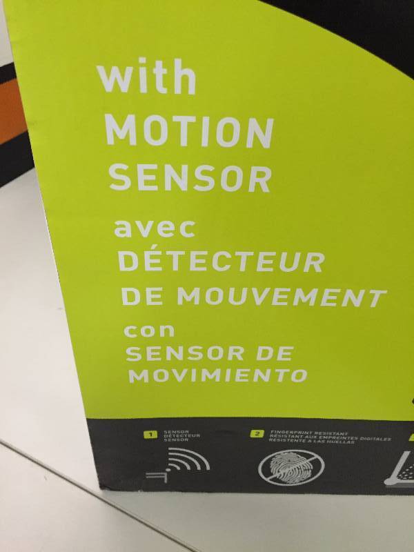 lot 57 image: SENSIBLE ECO LIVING WITH MOTION SENSOR TO OPEN N CLOSE
