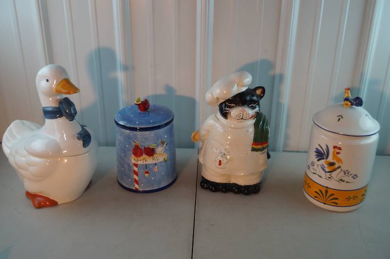 Large Cookie Jar Lot