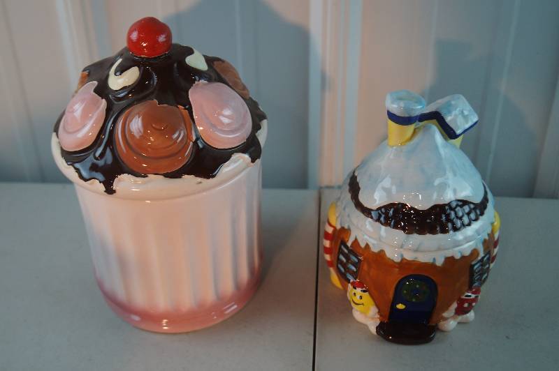 Large Cookie Jar Lot