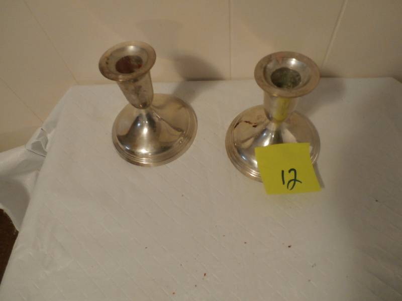 Lenord Silver Candlesticks(india)