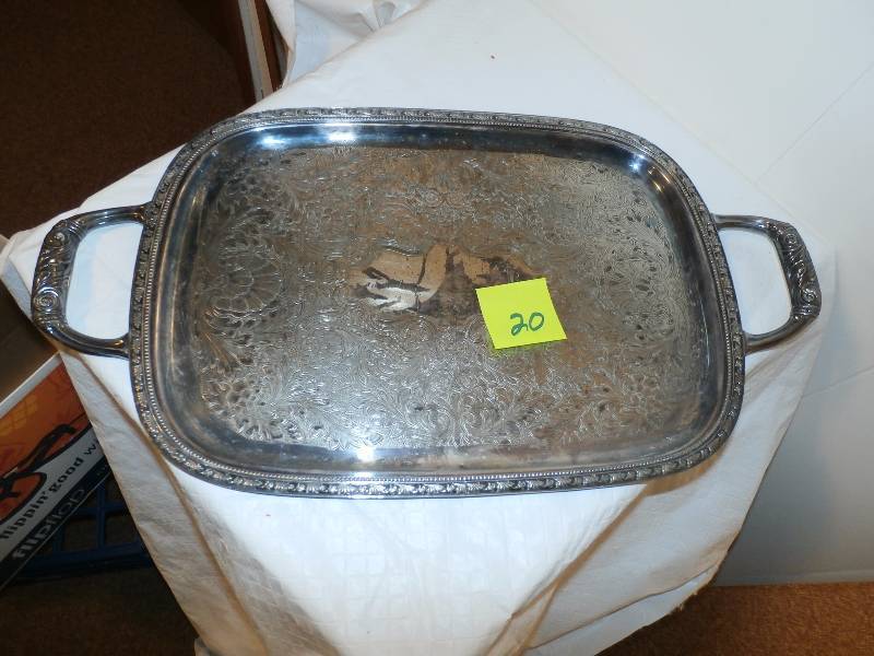 silver platter