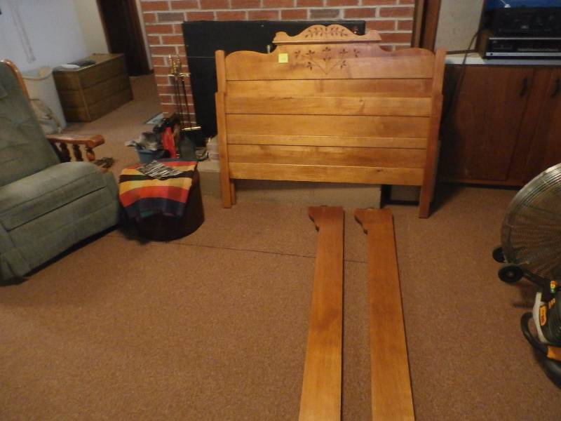 vintage spoon carved 34 headboard