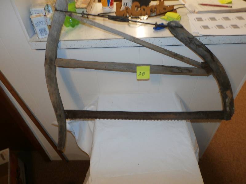 vintage hand saw