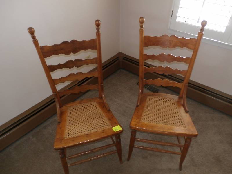 2 Vintage chairs 1 price