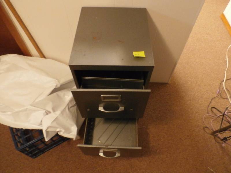 2 drawer file cabinet