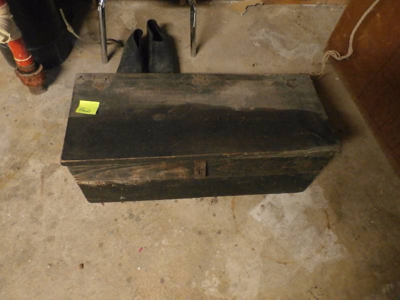 wooden storage box