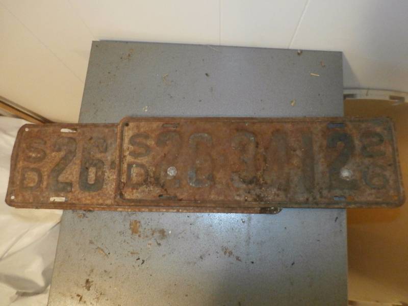 Vintage License Plates