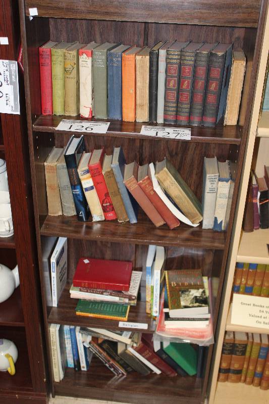 lot 126 image: 4-Shelves Lot of Books