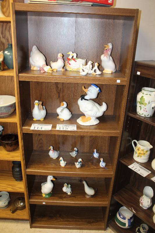 lot 115 image: 5-Shelf Bookcase, Contents Not Included