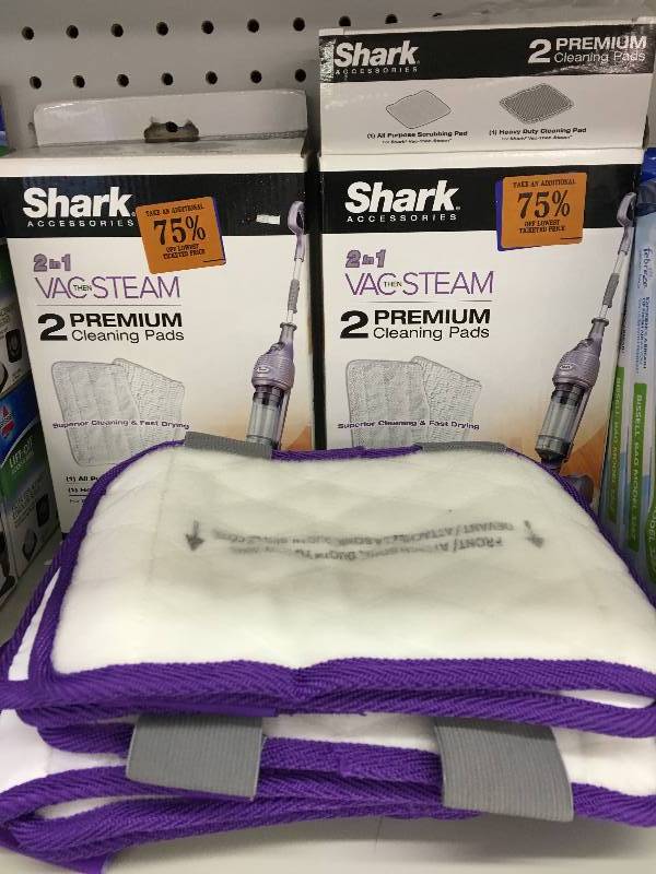 lot 13 image: 8 Shark - Vac-Then-Steam Mop Replacement Pads