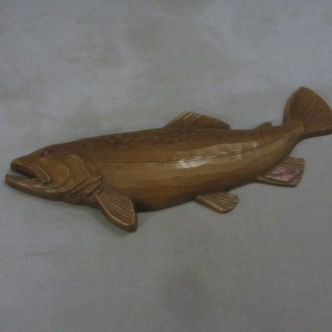 lot 5 image: Grain Belt Trout Plaque