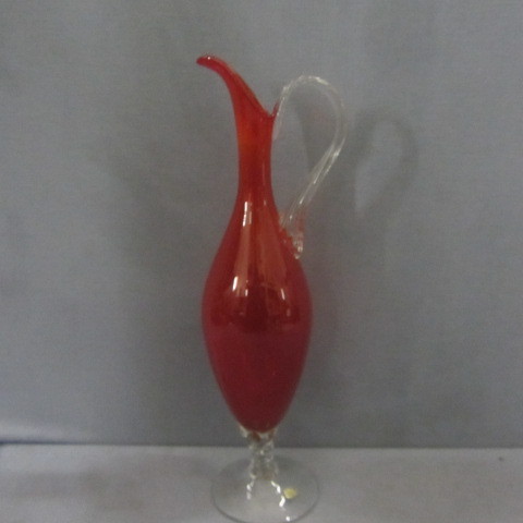 lot 38 image: Italian Hand Blown Pitcher